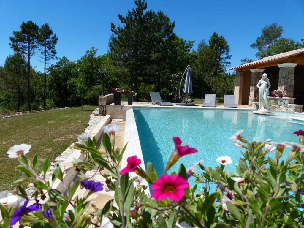 south of france villa with private swimming pool