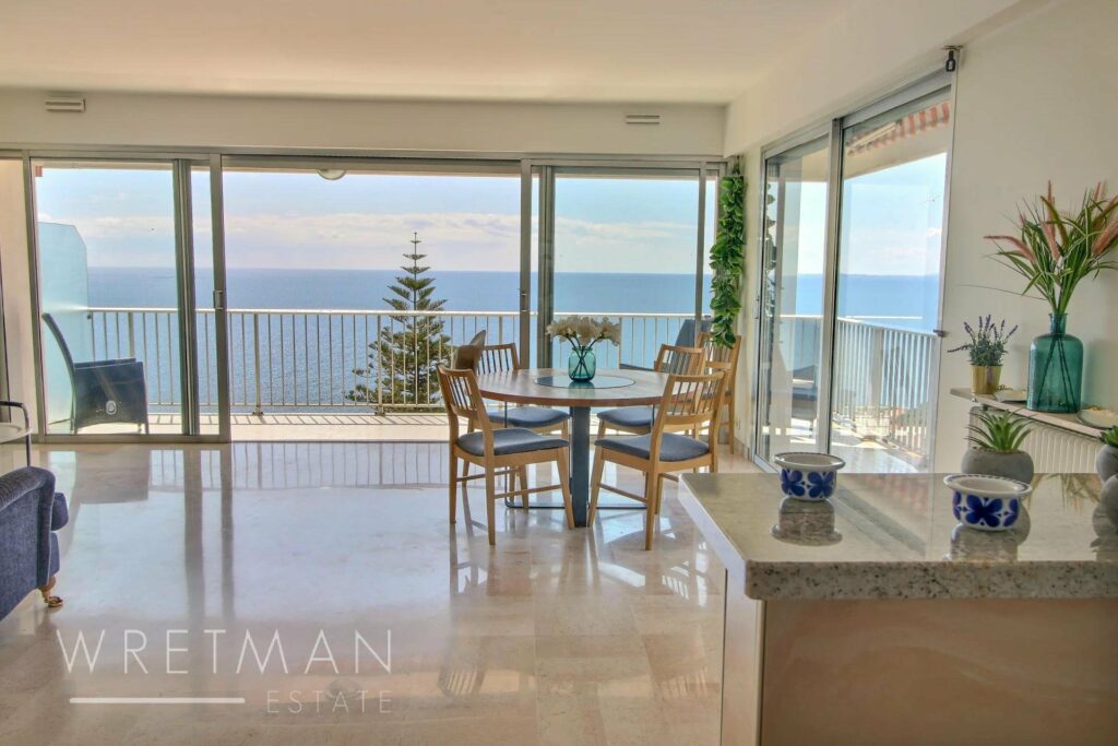 3-bedroom apartment with magnificent sea view for sale in Nice Mont Boron
