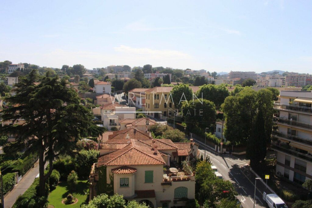 view of neighborhood from terrace of antibes apartment