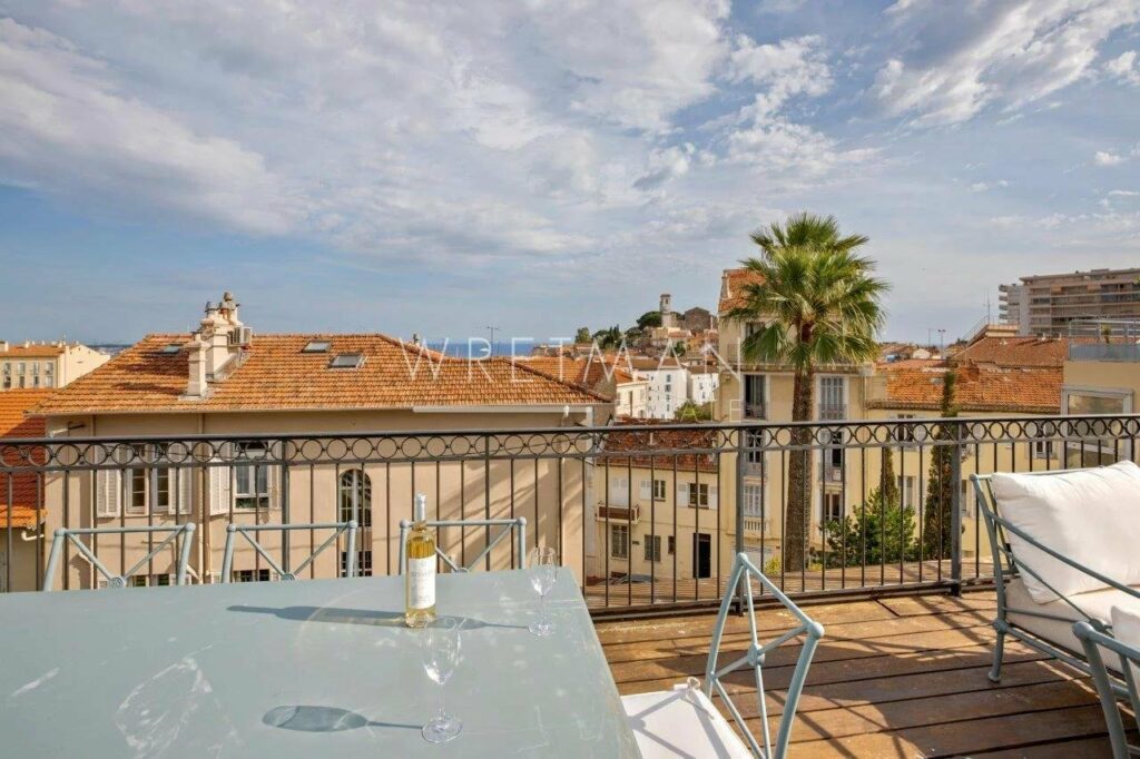 south of france villas with rooftop terrace