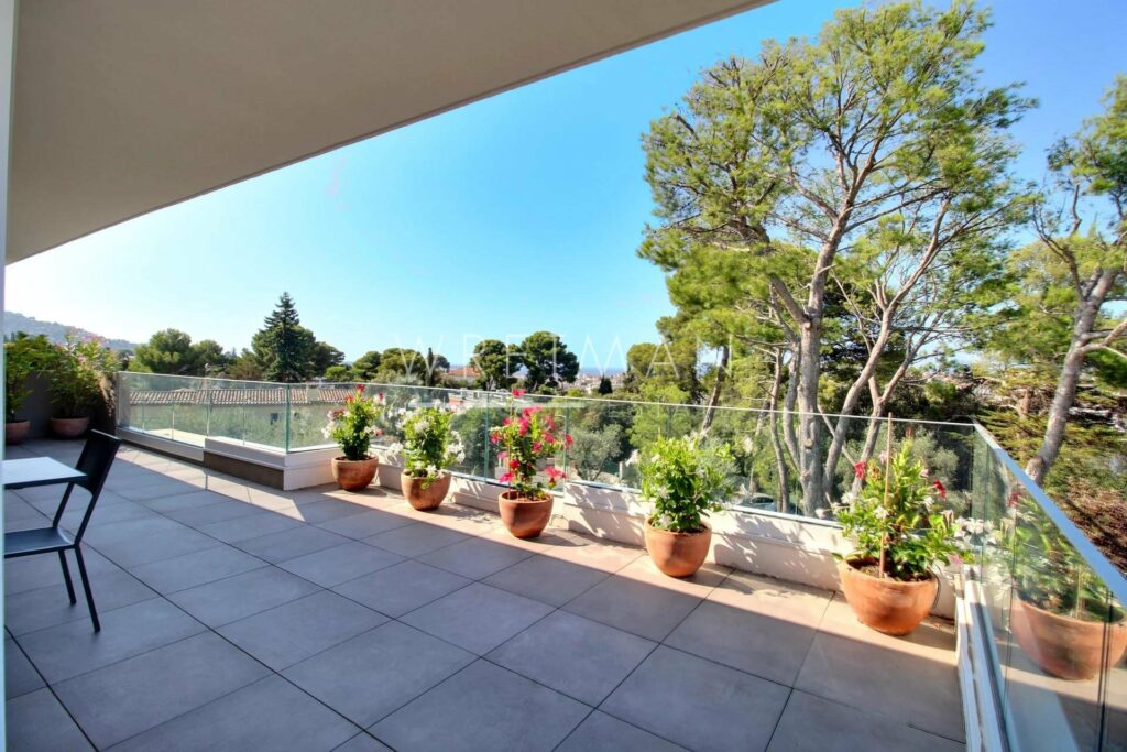 large open terrace at apartment for sale